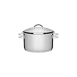 Caçarola Funda com Fundo Triplo, Tramontina, Solar 62504160, Inox, dimetro de 16 cm