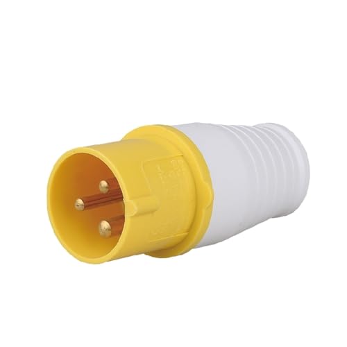 Connecteur industriel étanche 16A antidéflagrant pour chantiers humides - 2