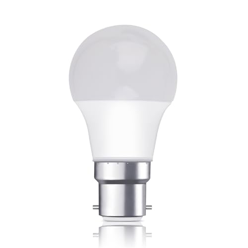 Bright Source Dimmable Opal Frosted LED GLS Bulb, 8.5W, 806lm, B22 Bayonet, 3000K Warm White
