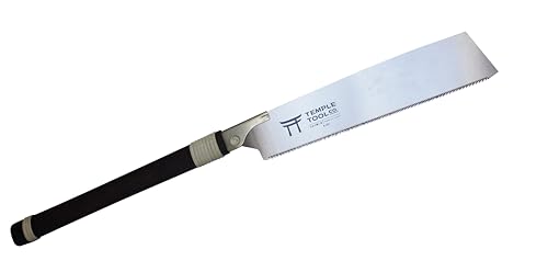 Japanese Pull Saw - 10.5 Kataba Single Edge Hand Saw with Universal blade for Rip Cross Angle Cut -Temple Tool Co.