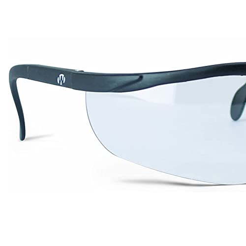 Image of Walker's Sport High-Grade Polycarbonate Lenses Half Frame Soft Rubber Nose Piece Adjustable Safety Shooting Glasses