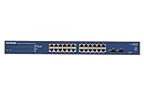 FLEXIBILITÄT DURCH UPLINK-PORTS: 2 x 1G SFP Port LAN Verteiler-Switch