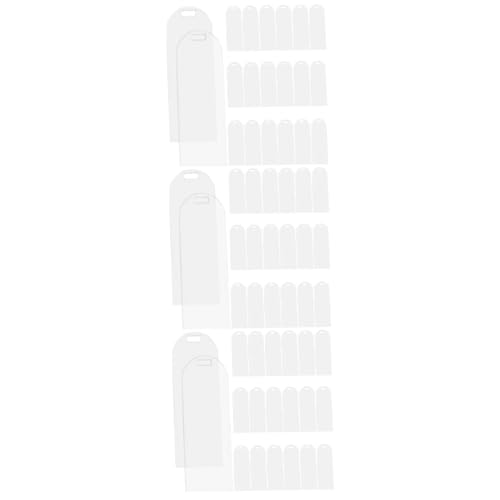Marque-pages acryliques vides Operitacx pour créer facilement vos propres repères de lecture durables