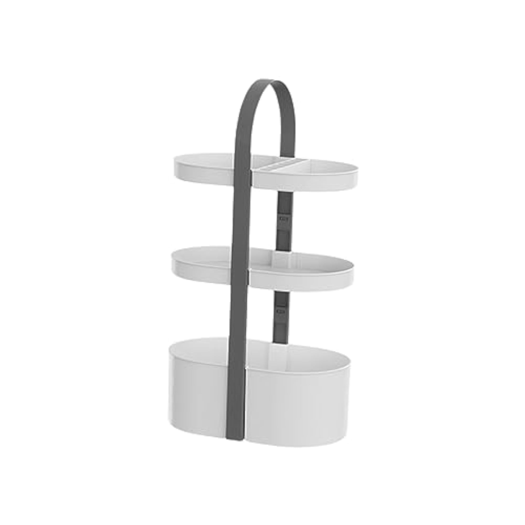 3-Layer Cosmetics Storage Rack for Bathroom Counter