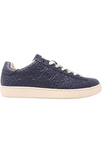 Sneakers GUESS Logo 4G NOLA Jeans : baskets basses tendance en denim décontracté pour femme
