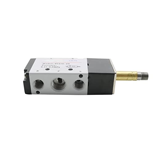 Válvula magnética de 24V para control de aire estable en automatismos 6
