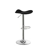 LOLAhome Taburete de Cocina Giratorio en 360°, Negro