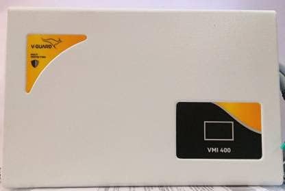 V-Guard VMI400 Digital Voltage Stabilizer for AC Upto 1.5 ton160v-280v Specially Designed for Inverter AC, Grey