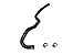 Rein Automotive PSH0427 Power Steering Return Hose (Pump to Reservoir), 1 Pack