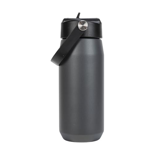Image of PUMA unisex-adult 18oz Insulated Stainless Steel Water Bottle With Straw & Carry Handle