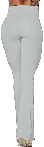 Image of Sunzel Flare Leggings, Crossover Yoga Pants with Tummy Control, High-Waisted and Wide Leg