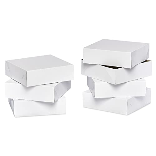 American-Greetings-Square-White-Gift-Boxes-with-Lids-for-Christmas-and-All-Holidays-6-Boxes-9-x-9