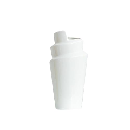 GFHTRELY Vase Sugar Cone Ceramic Vase Flower Arrangement Home Desktop Simple Decorative Ornaments Flower Vases(B)