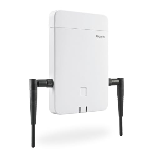 Gigaset N870E IP Pro Station d'accueil pour téléphone sans fil / station d'accueil pour téléphone VoIP IP DECT\\GAP\\pnCAP conférence à trois capacité d'appel SIP RTCP RTP SRTP SDP - vue 2