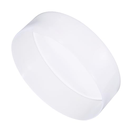 Image of uxcell 2pcs Rubber End Caps 170mm(6 11 /16 inch) ID Vinyl Round Tube Bolt Cap Cover Screw Thread Protectors Clear, 50mm Height