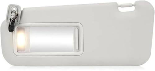 Pare-Soleil de Voiture Avant Gauche pour Mazda 3 2010-2013 avec Miroir Éclairé