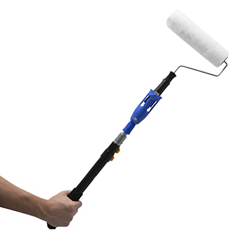 Bluemountain Multi-Angle Paint Brush Holder, Extension Pole Attachment For Paint Brush, Roller And Scraper - Complete With Paint Can Opener. #TOP5