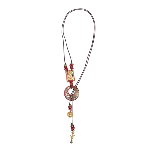 Image of AAKRITI ART CREATIONS Handcrafted Tribal Dhokra & Royal Brass Necklace Collection | Queen, Cleopatra & Heritage-Inspired Statement Jewelry | Artisan Ethnic Necklaces for Women
