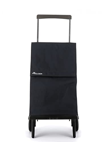 Klappbarer Einkaufstrolley Rolser Plegamatic MF 2 Räder - Grau – Bild 3