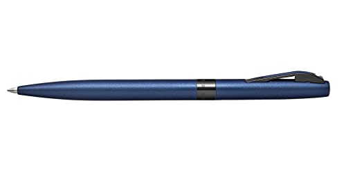 Sheaffer Lembrete fino, silhueta elegante, clipe clicável inovador caneta esferográfica laca azul fo