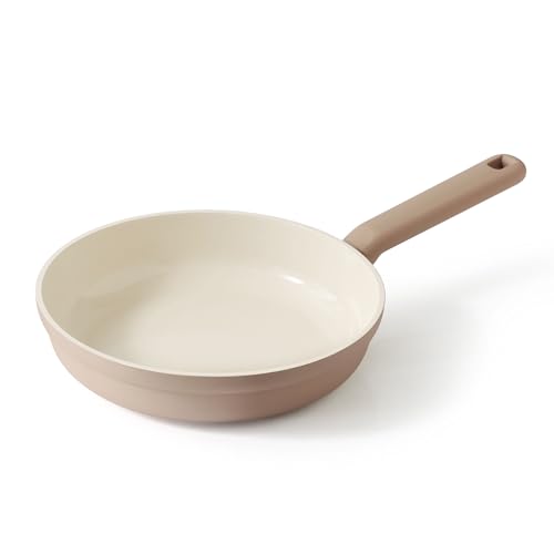 SENSARTE �t���C�p�� 26cm �Z���~�b�N�R�[�e�B���O IH�E�K�X�ΑΉ� �t�b�f�s�g�p �̂ɊQ�̂Ȃ� �������ɂ��� �H��@�Ή� PFOA PFOS PTFE �t���[ �������ȒP �m���X�e�B�b�N���H ���M���� ��N�ۏ� �x�[�W��