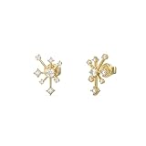Guess JGUJUBE05566JWYGTU - Pendientes para mujer, diseño de estrella de cristal, multicolor, estándar