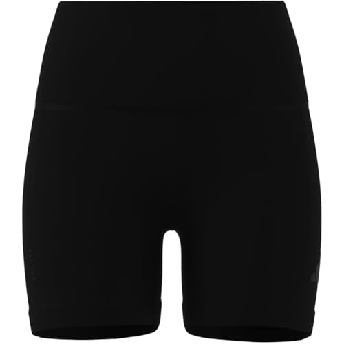 adidas Women's All SZN Ribbed High-Waisted Bike Shorts4