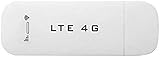 Adaptador 4G LTE - Módem USB 4G LTE Módem USB WiFi inalámbrico Adaptador de Red Inalámbrico con Ranura para Tarjeta SIM/TF Soporte 4G para navegación Web Chat o reproducción de Video en línea