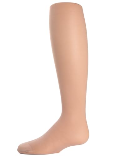 MeMoi Girls' Basic Perfect Semi-Opaque Sheer Tights