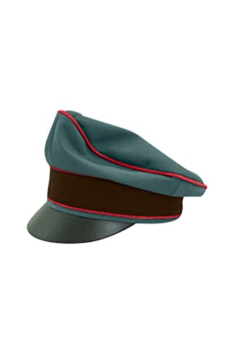 Casquette de visière Seconde Guerre mondiale gabardine gris 56