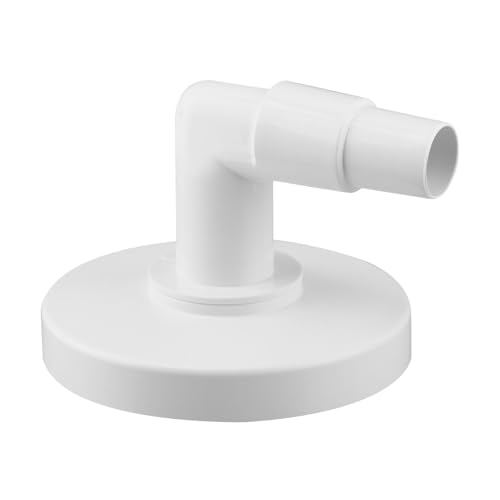 SP11041 Pool Skimmer Vacuum Plate 5.9 Inch Skimmer Hose Adapter Compatible with Hayward SP1090 SP1091 SP1092 Skim Vac 1 1/4 and 1 1/2 Combo Hose Elbow Adapter for Vacuum Hose Connection