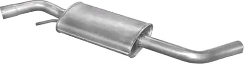 POLMO 30.240 Mittelschalldämpfer Mitteltopf mitte