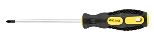 Chave Phillips 6 x 125 mm Aço Cromo Vanádio Cabo Emborrachado Eda
