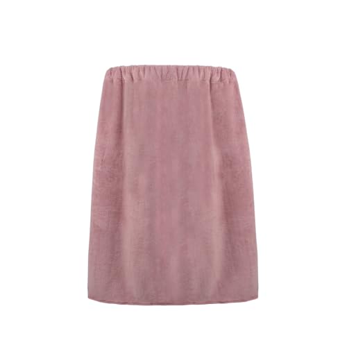 OhMill Lot 2 Serviette de Bain Grande Taille et Serviette de Cheveux Paréo de Bain Velours Corail pour Femme Peignoir de Sauna Réglable Respirant Absorbant pour Hôtel Voyage Piscine Spa – vue 8