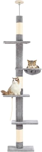 5-Tier Floor to Ceiling Cat Tree