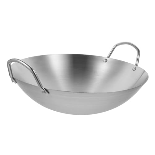 Wok SECFOU de acero inoxidable para cocinas eléctricas y gas miniatura 7