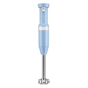 KitchenAid Cordless Variable Speed Hand Blender – KHBBV53, Blue Velvet
