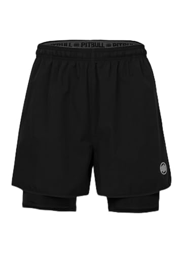 Short sport homme avec taille élastique PITBULL Performance Pro Plus
