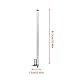 12V Kraft 750N Hub 150-700mm Linearantrieb Hub Elektromotor Halterung DC Elektrische Schubstange JS-TGZ-U1 (700mm)