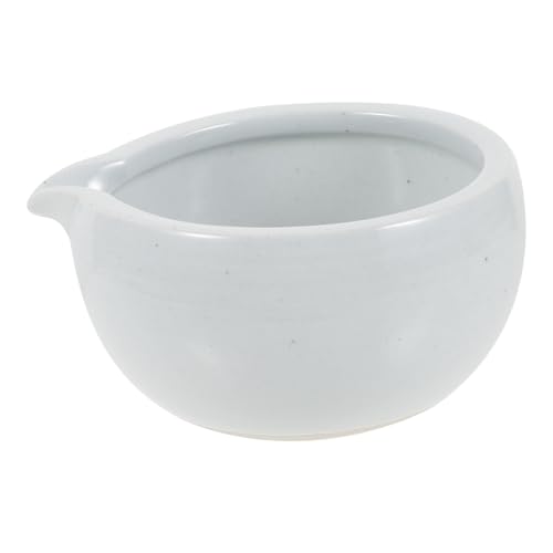 UKCOCO Cuenco Cerámico Japonés para Matcha con para Ceremonias de Té Material Duradero y Diseño Práctico para Preparar Matcha