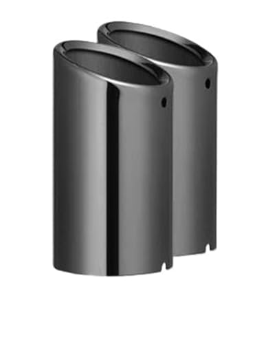 Tuyau d'échappement pour VW Tiguan MK2 anti-rouille acier inoxydable noir