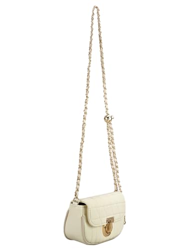 Women's Retro Quilted Handbag Glossy PU Leather Crossbody Bag Lock Evening Clutch Purse With Chain2