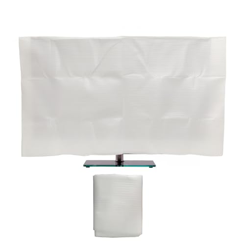 Foam Flat Screen TV Cover Fits Up to 70"L x 42"W Flat Screen TV，70-75 Inch Television Foam Cover for TV Protection During House Moving, Storage, or Home Renovation-1 Pack