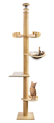 HOPERAN Floor-to-Ceiling Cat Tree