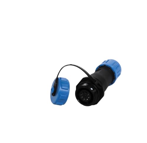 Connecteur d'aviation étanche SP13, série de connecteurs circulaires industriels, siège d'écrou arrière(SP13dockingSeat9-core)