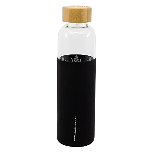 Stor GLASS BOTTLE WITH SILICONE COVER 585 ML LORD OF THE RINGS BLACK FOREST YOUNG ADULT, Multicoloured - Image 2