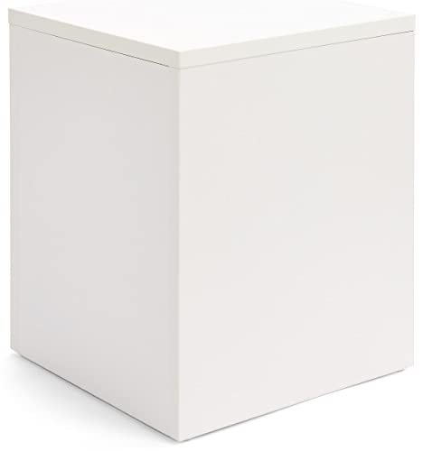 Displays2go White Merchandise Display Cube