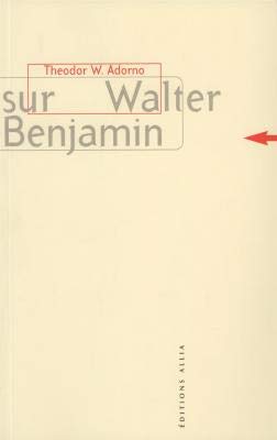 Sur Walter Benjamin