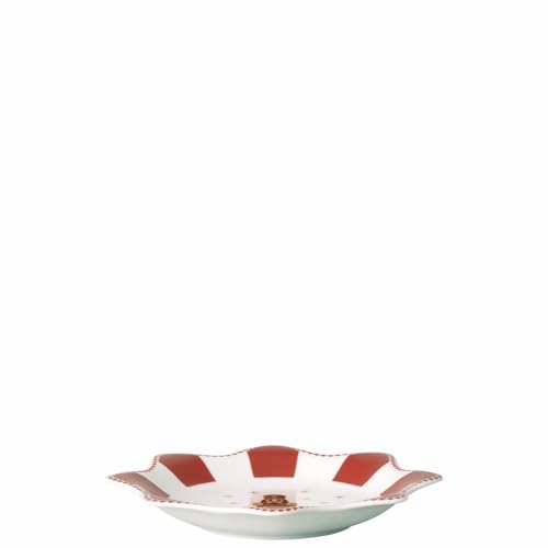 Cuenco de estrella rojo de 20 cm para ensaladas navidenas y centros de mesa comedor 7