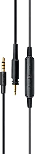 Image of Shure SRH440A Over-Ear Wired Headphones Bundle with RMCH1-UNI Communication Cable with Microphone and 3-Button Control, for Monitoring & Recording, Adjustable & Collapsible Design - 2022 Version